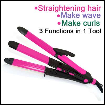 2015 New 3 Use Hair Straightening Iron (V176)